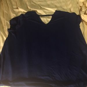 Navy blouse